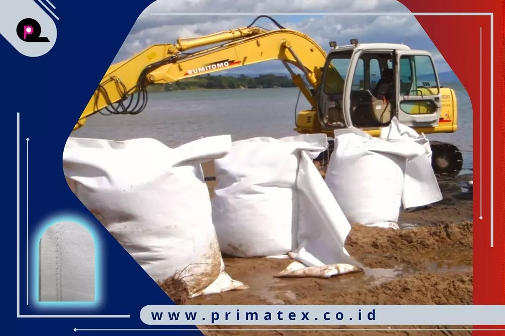 Geobag Untuk Cegah Abrasi