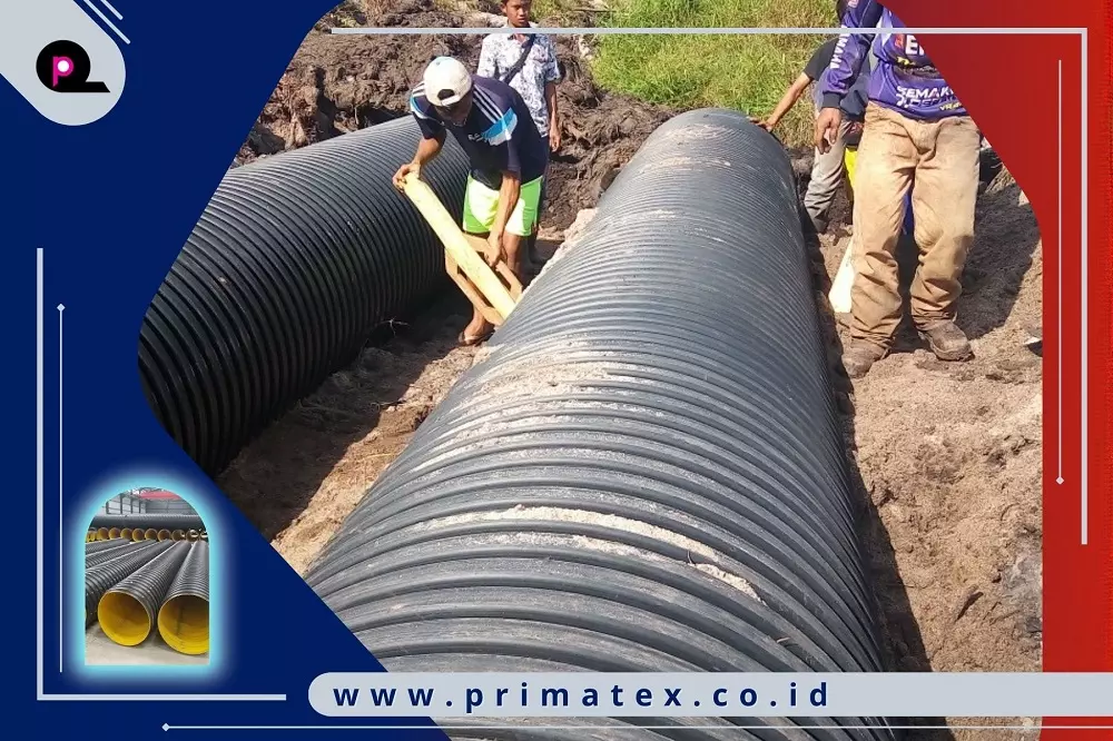 Pipa Hdpe Corrugated Dan Polos Pt Primatex Geokarya Abadi