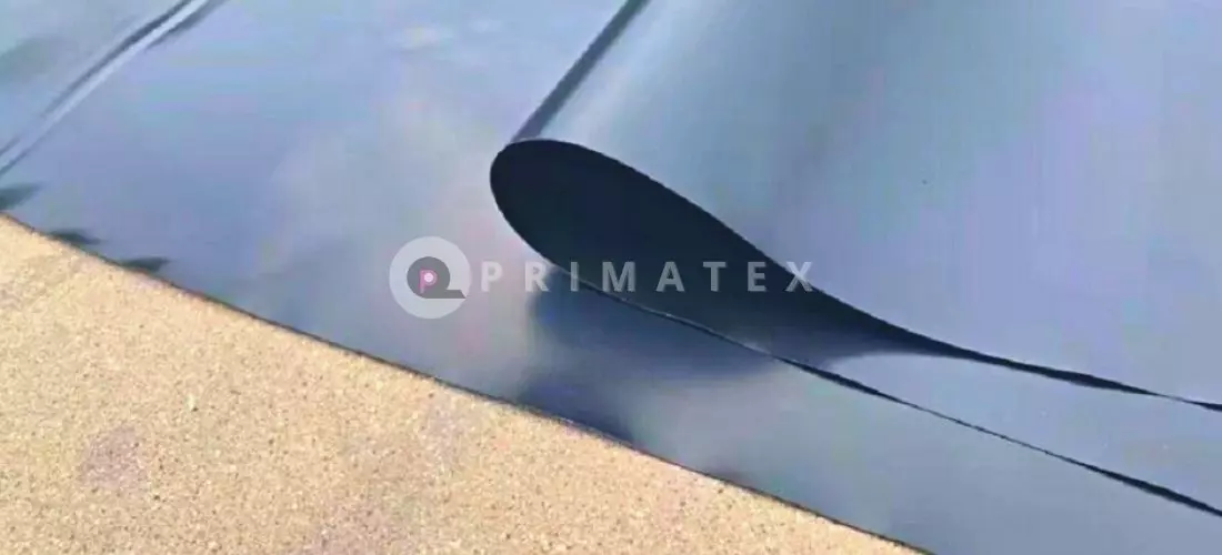 ukuran geomembrane (Kondisi Lahan Halus)