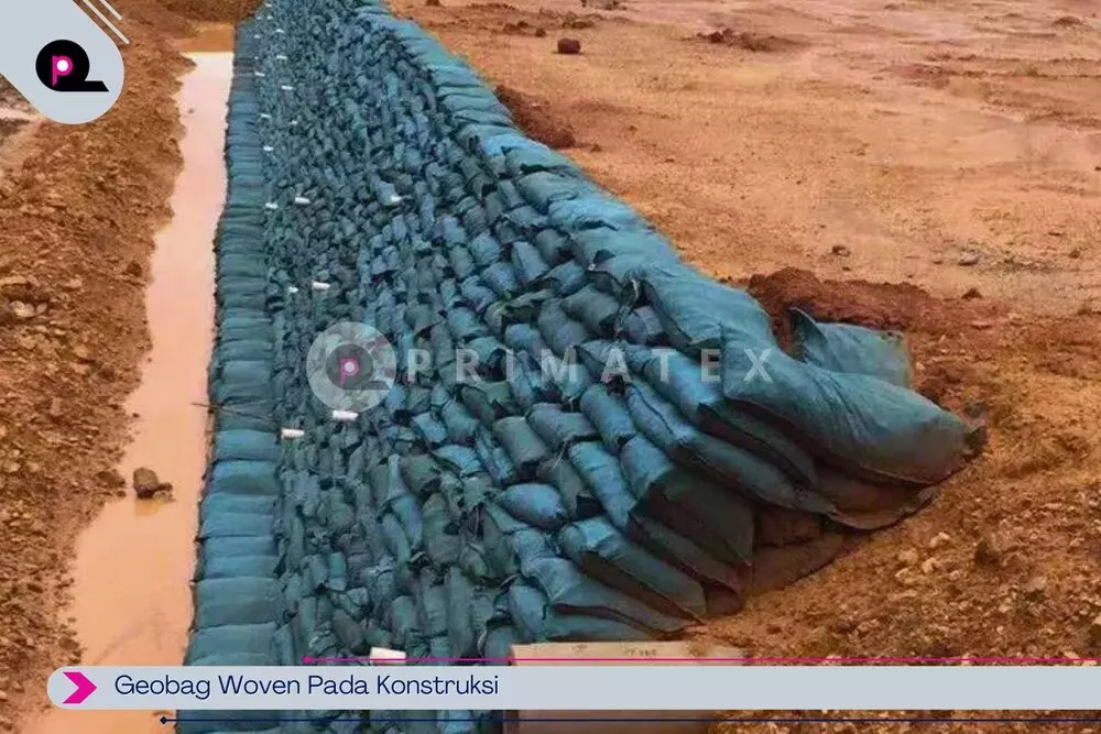 Geobag Woven Pada Konstruksi