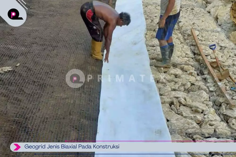 Geogrid Jenis Biaxial Pada Konstruksi