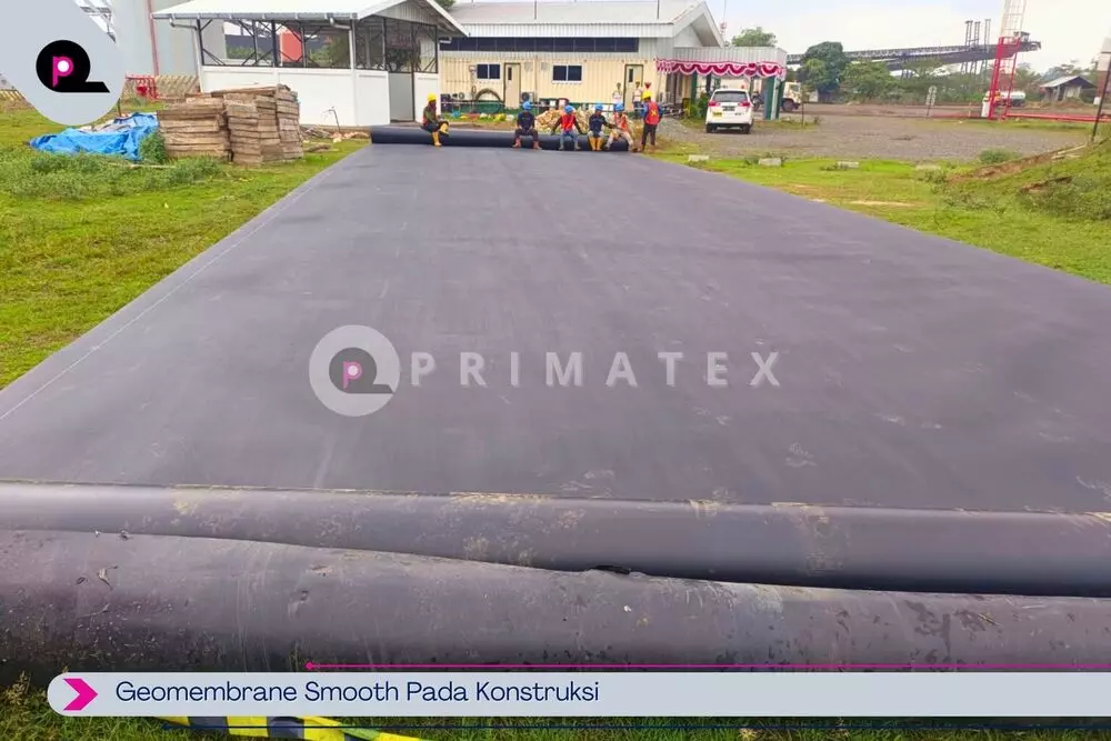 Geomembrane Smooth Pada Konstruksi
