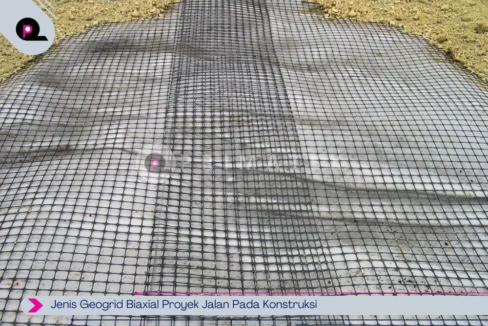 Jenis Geogrid Biaxial Proyek Jalan Pada Konstruksi