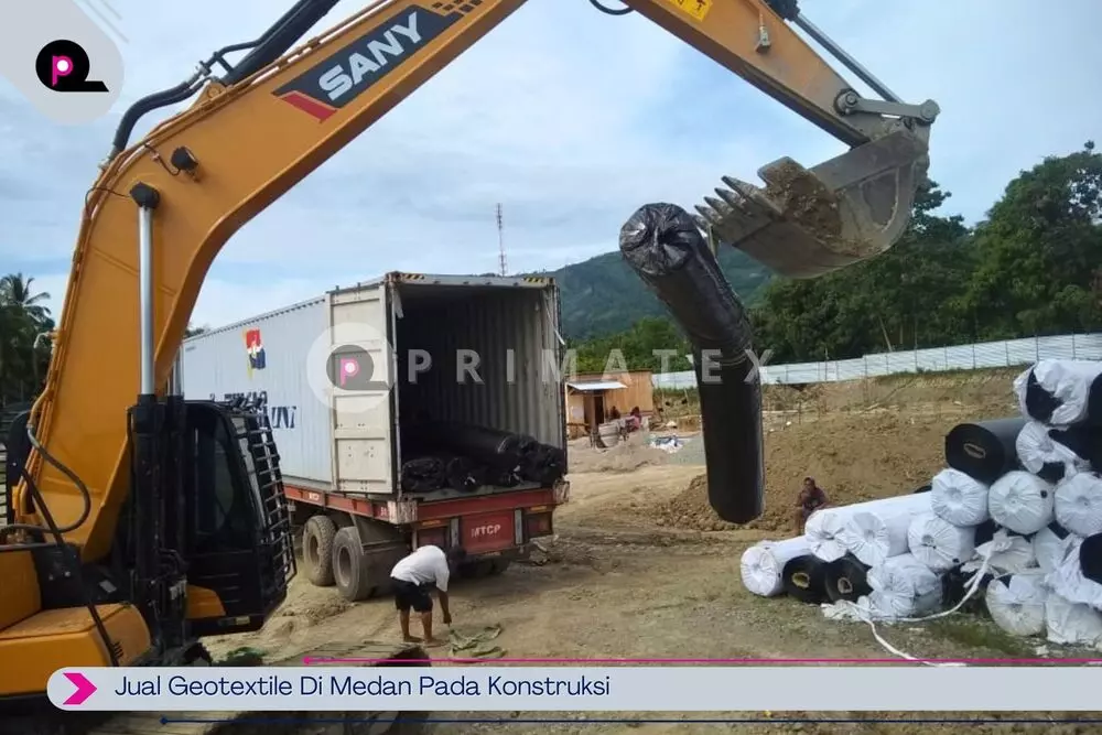 Jual Geotextile Di Medan Pada Konstruksi