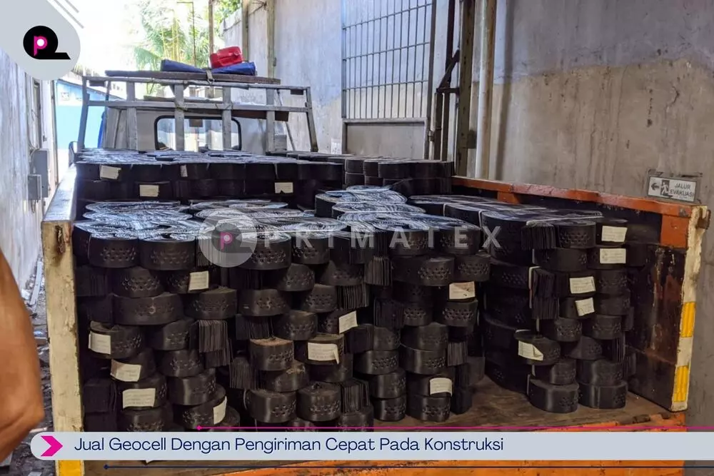 Jual Geocell Dengan Pengiriman Cepat Pada Konstruksi