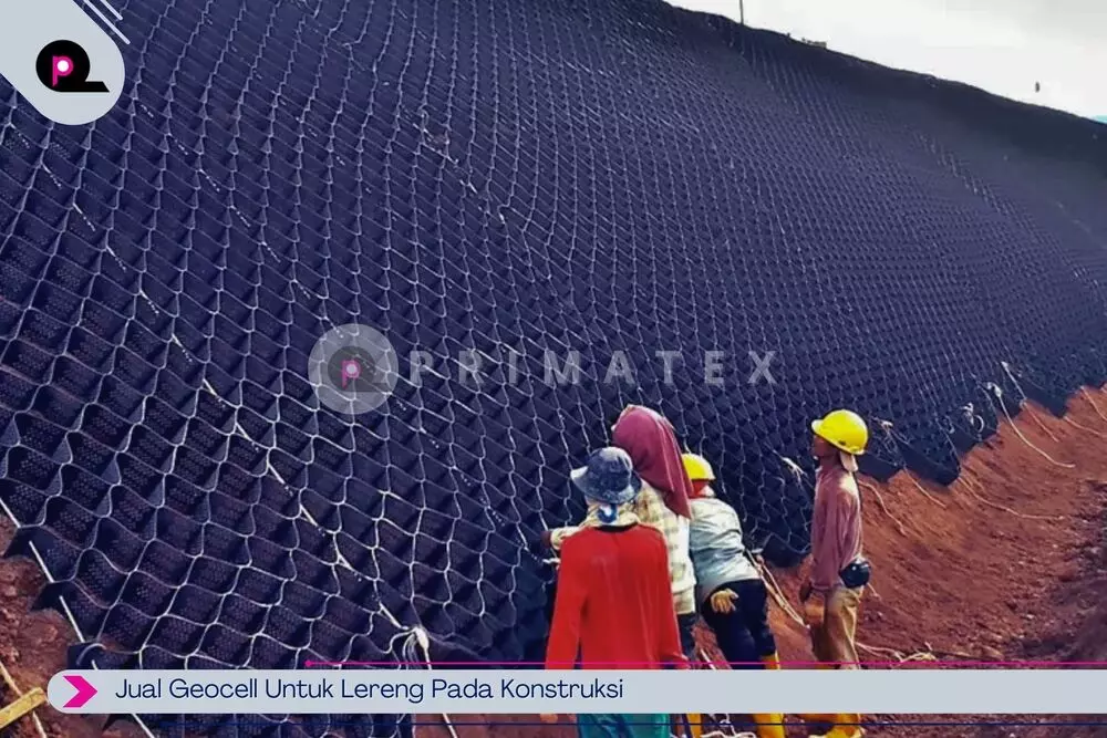 Jual Geocell Untuk Lereng Pada Konstruksi