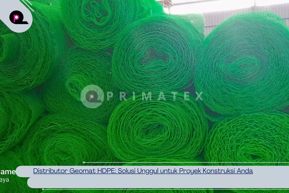 Distributor Geomat HDPE_ Solusi Unggul untuk Proyek Konstruksi Anda