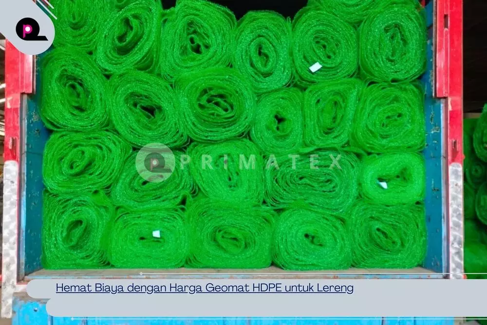 Hemat Biaya dengan Harga Geomat HDPE untuk Lereng