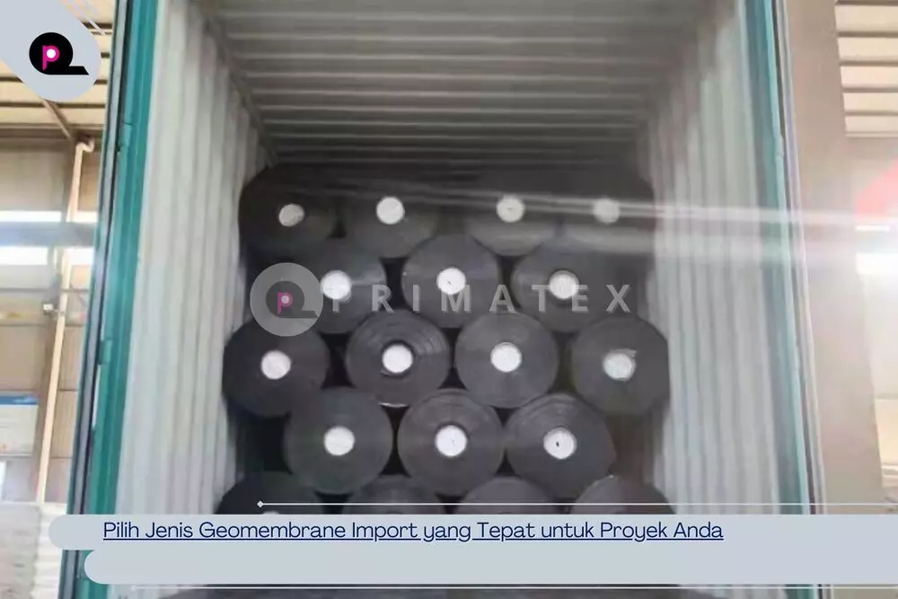 Pilih Jenis Geomembrane Import yang Tepat untuk Proyek Anda