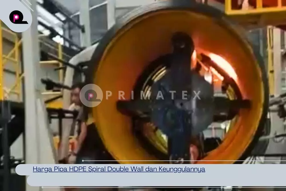 Harga Pipa HDPE Spiral Double Wall dan Keunggulannya