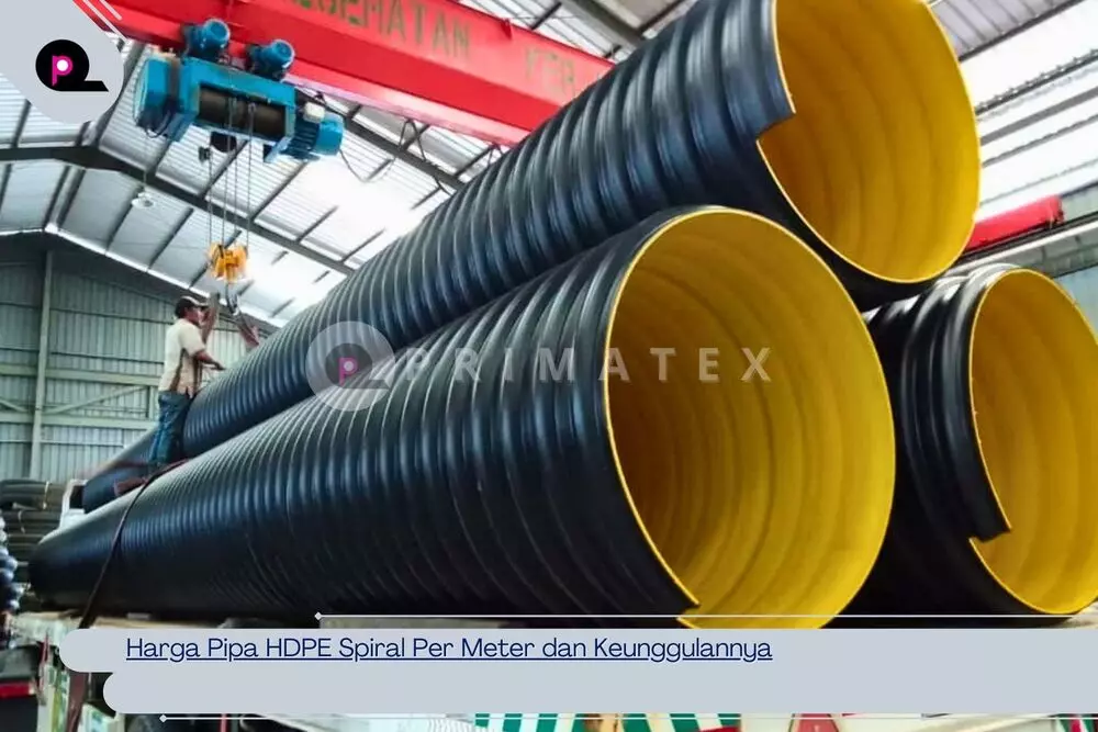 Harga Pipa HDPE Spiral Per Meter dan Keunggulannya