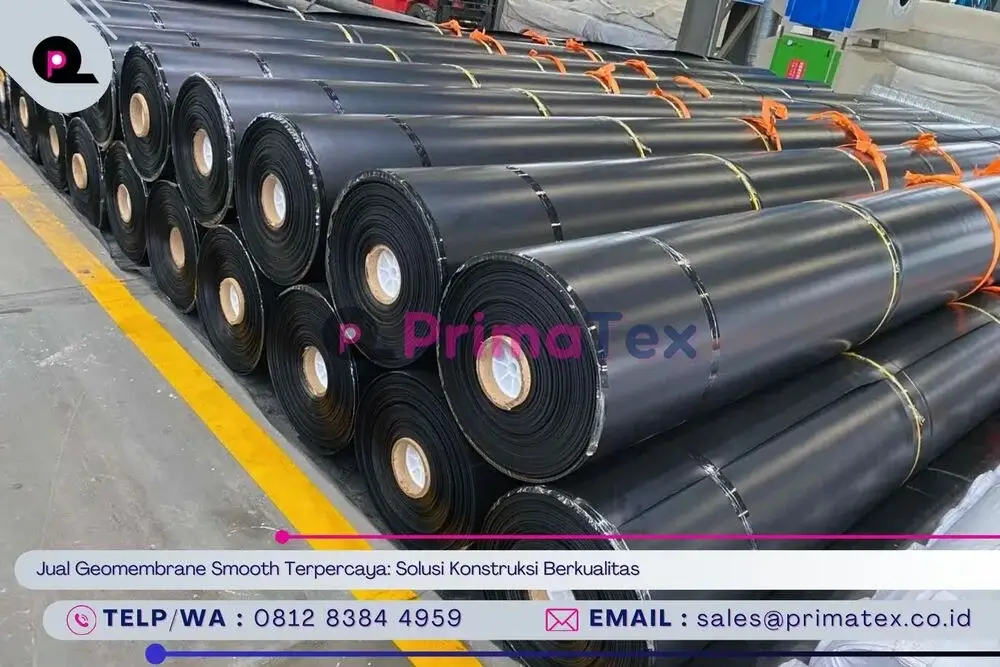 Jual Geomembrane Smooth Terpercaya_ Solusi Konstruksi Berkualitas