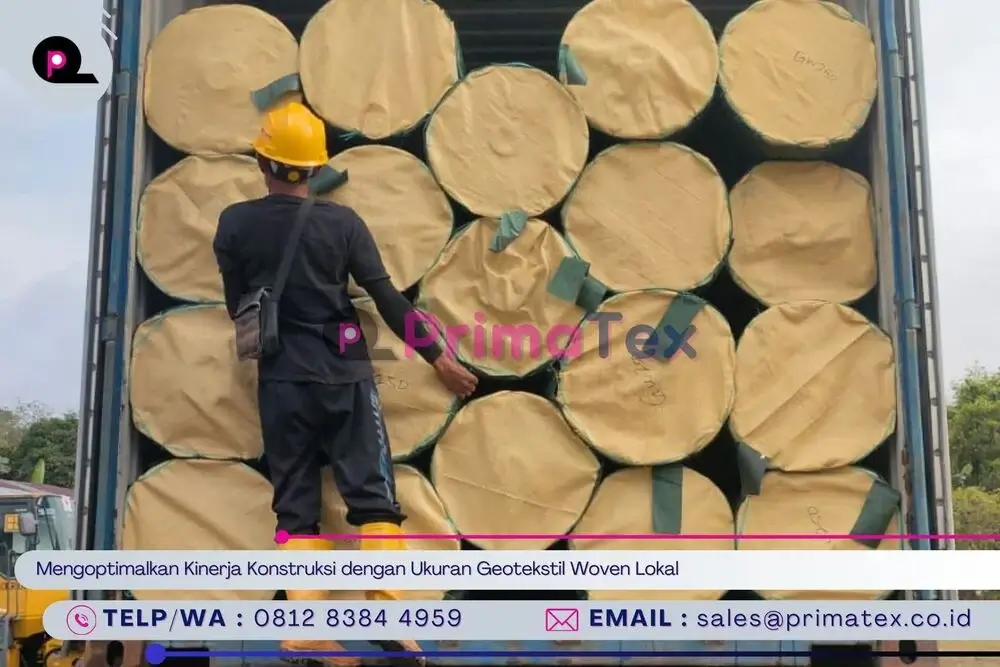 Mengoptimalkan Kinerja Konstruksi dengan Ukuran Geotekstil Woven Lokal