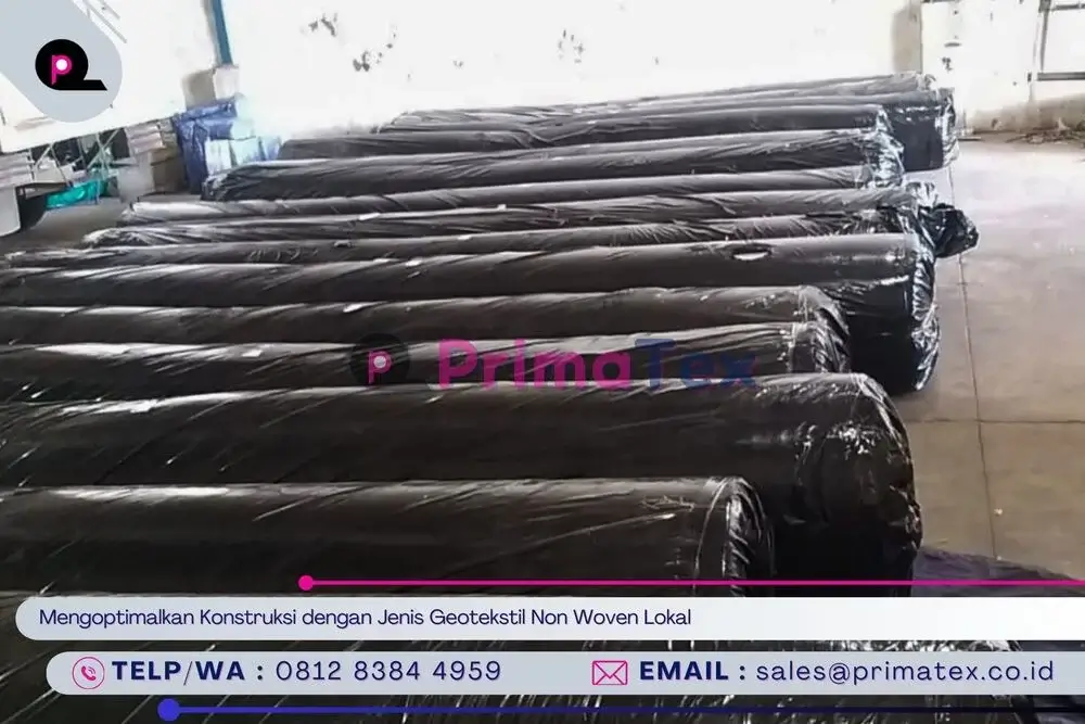 Mengoptimalkan Konstruksi dengan Jenis Geotekstil Non Woven Lokal