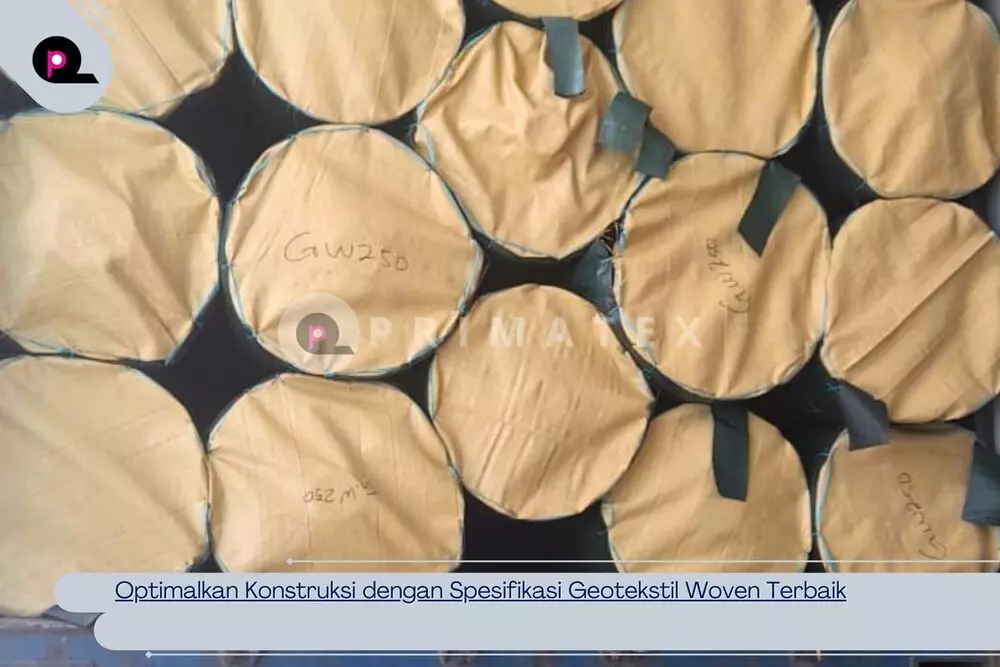 Optimalkan Konstruksi dengan Spesifikasi Geotekstil Woven Terbaik
