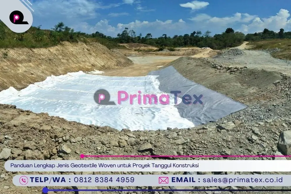 Jenis Geotextile Woven Proyek Tanggul Pada Konstruksi - PT. PrimaTex ...