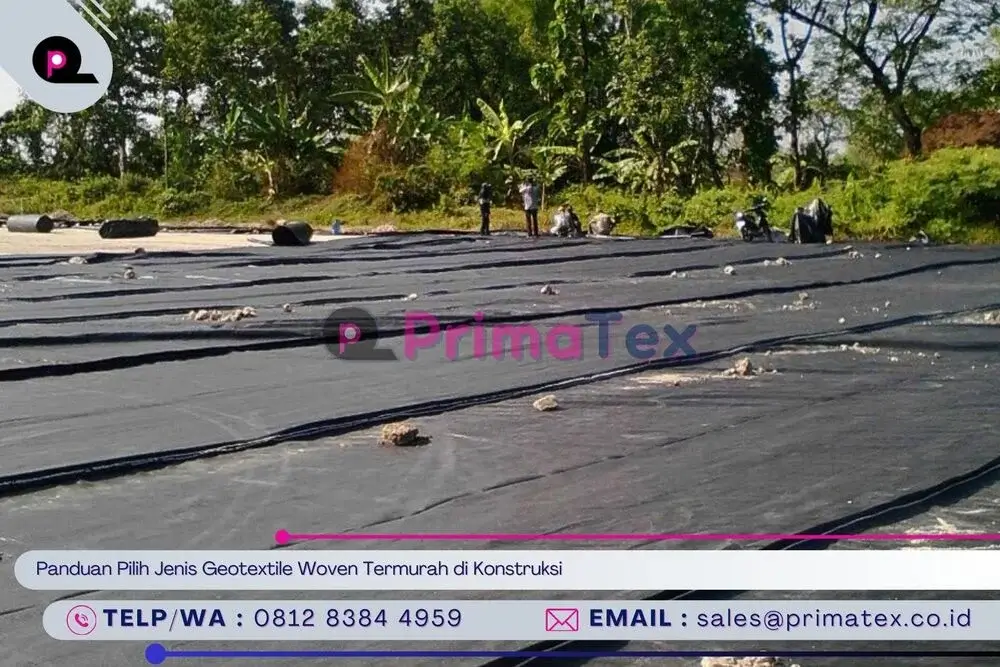 Panduan Pilih Jenis Geotextile Woven Termurah di Konstruksi