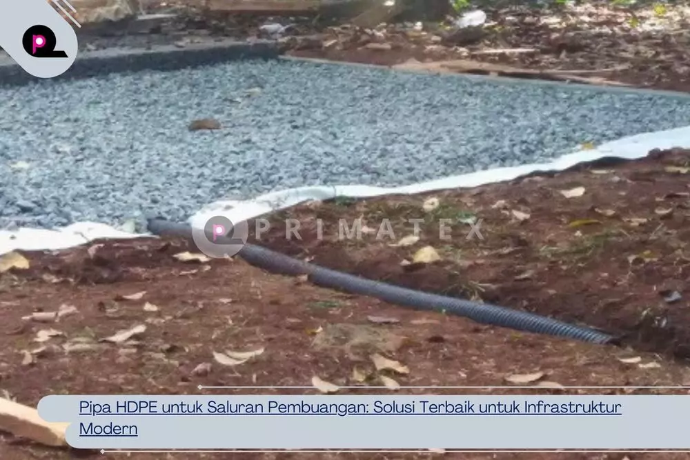 Pipa HDPE untuk Saluran Pembuangan_ Solusi Terbaik untuk Infrastruktur Modern