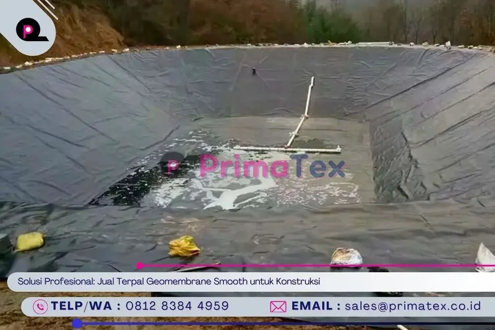Solusi Profesional_ Jual Terpal Geomembrane Smooth untuk Konstruksi