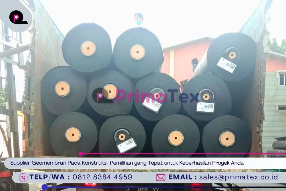 Supplier Geomembran Pada Konstruksi_ Pemilihan yang Tepat untuk Keberhasilan Proyek Anda