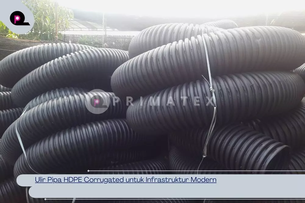 Ulir Pipa HDPE Corrugated untuk Infrastruktur Modern
