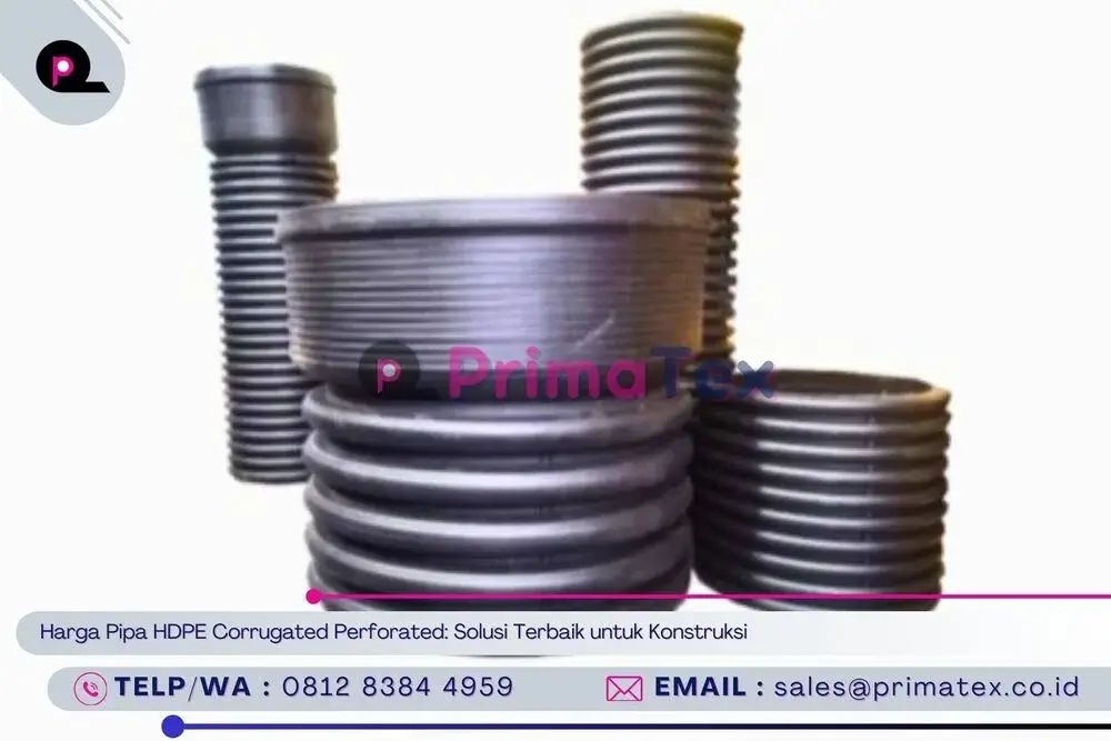 Harga Pipa HDPE Corrugated Perforated_ Solusi Terbaik untuk Konstruksi