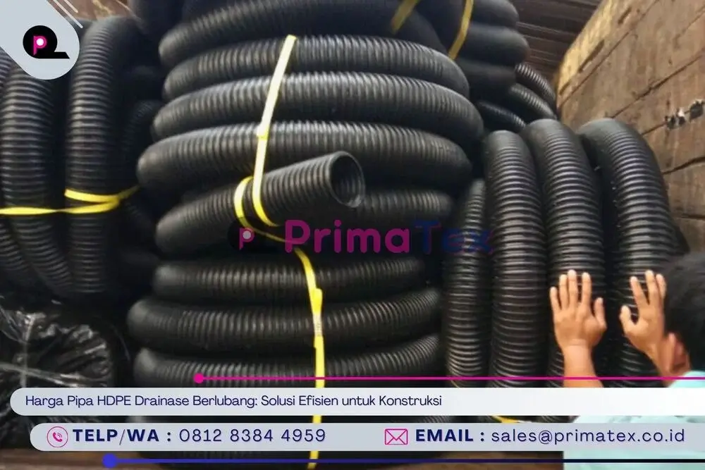 Harga Pipa HDPE Drainase Berlubang_ Solusi Efisien untuk Konstruksi