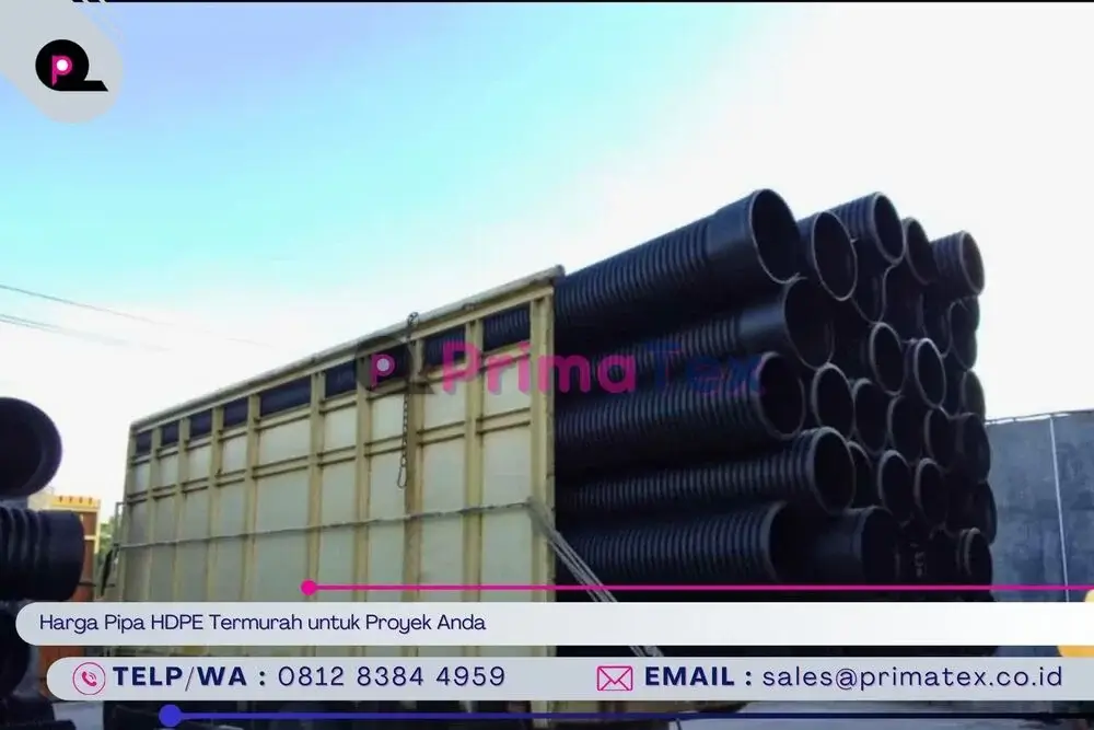 Harga Pipa HDPE Termurah untuk Proyek Anda
