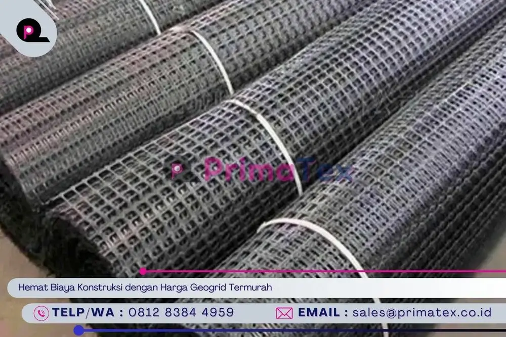 Hemat Biaya Konstruksi dengan Harga Geogrid Termurah