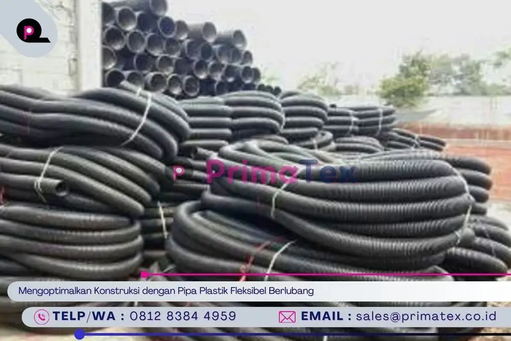 Mengoptimalkan Konstruksi dengan Pipa Plastik Fleksibel Berlubang