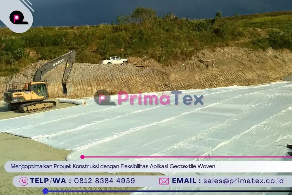 Mengoptimalkan Proyek Konstruksi dengan Fleksibilitas Aplikasi Geotextile Woven