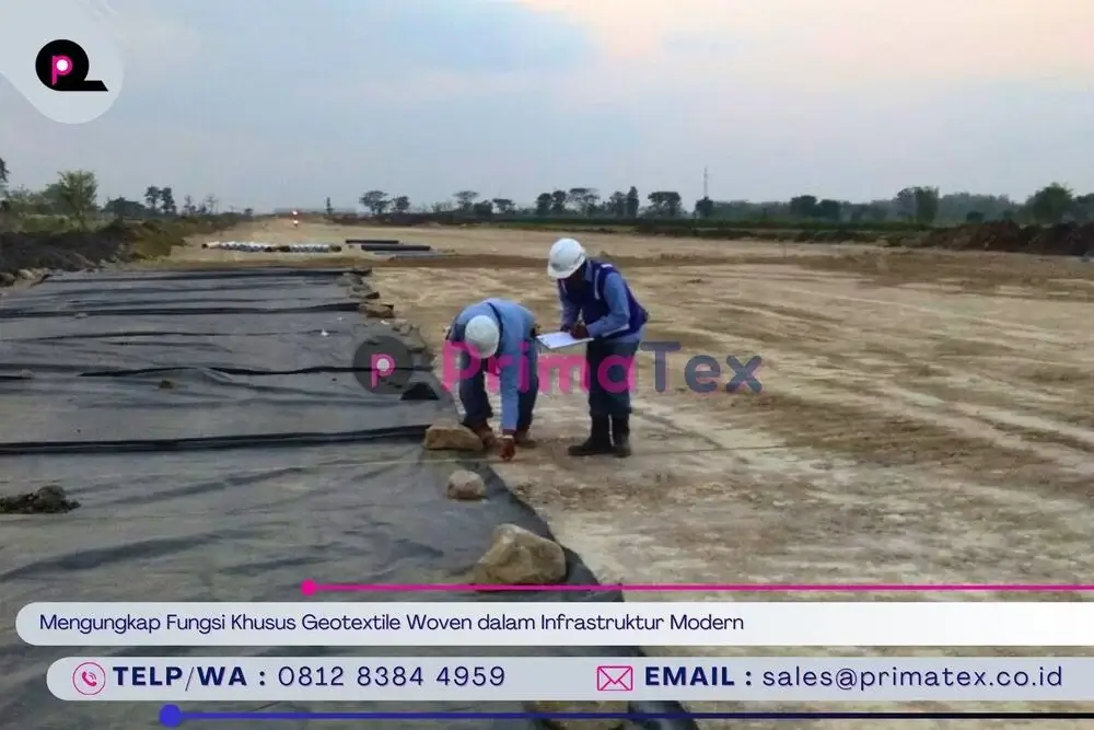 Mengungkap Fungsi Khusus Geotextile Woven dalam Infrastruktur Modern