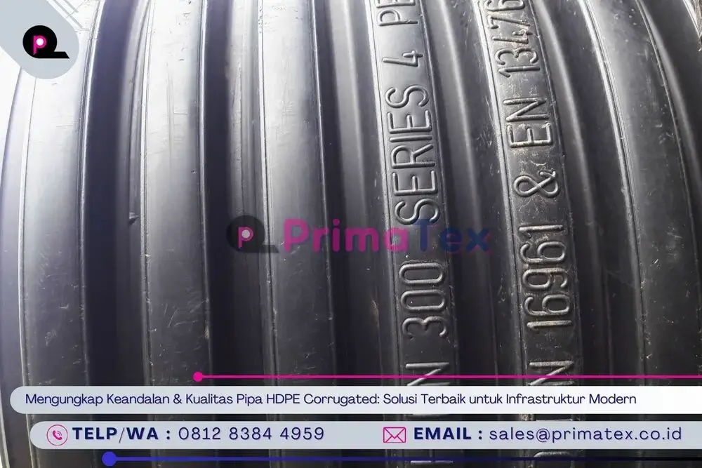 Mengungkap Keandalan & Kualitas Pipa HDPE Corrugated_ Solusi Terbaik untuk Infrastruktur Modern
