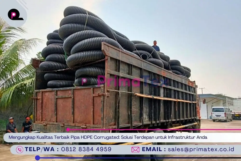 Mengungkap Kualitas Terbaik Pipa HDPE Corrugated_ Solusi Terdepan untuk Infrastruktur Anda