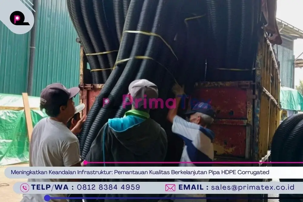 Meningkatkan Keandalan Infrastruktur_ Pemantauan Kualitas Berkelanjutan Pipa HDPE Corrugated