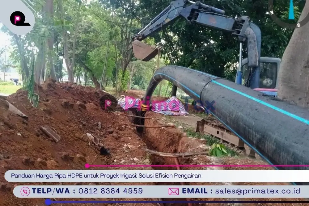 Panduan Harga Pipa HDPE untuk Proyek Irigasi_ Solusi Efisien Pengairan