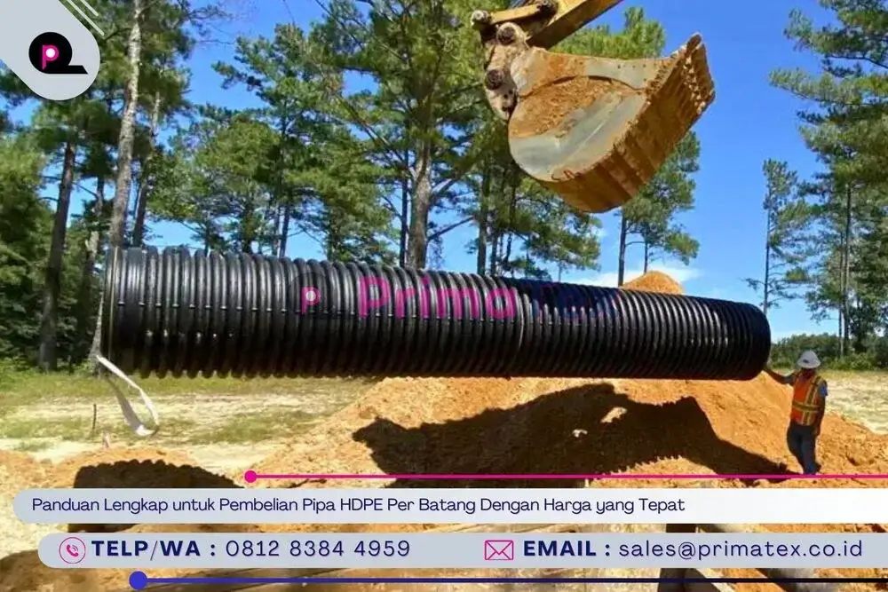 Panduan Lengkap untuk Pembelian Pipa HDPE Per Batang Dengan Harga yang Tepat