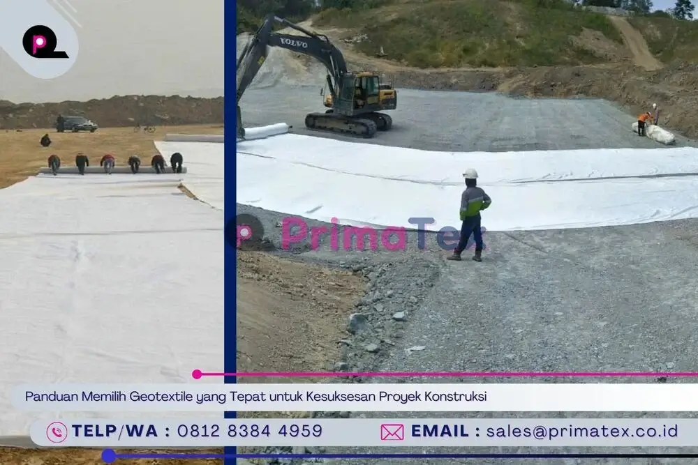 Panduan Memilih Geotextile yang Tepat untuk Kesuksesan Proyek Konstruksi