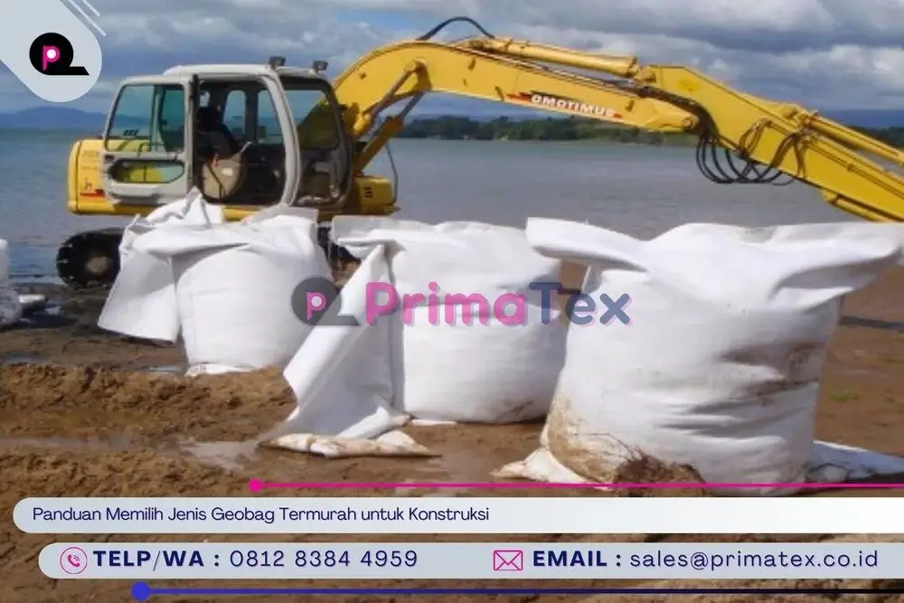 Panduan Memilih Jenis Geobag Termurah untuk Konstruksi