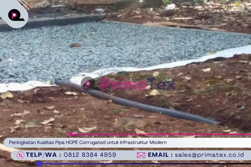 Peningkatan Kualitas Pipa HDPE Corrugated untuk Infrastruktur Modern
