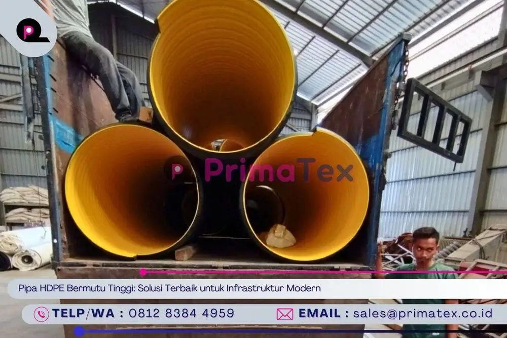 Pipa HDPE Bermutu Tinggi_ Solusi Terbaik untuk Infrastruktur Modern