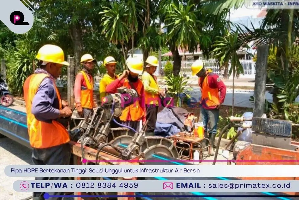 Pipa HDPE Bertekanan Tinggi_ Solusi Unggul untuk Infrastruktur Air Bersih