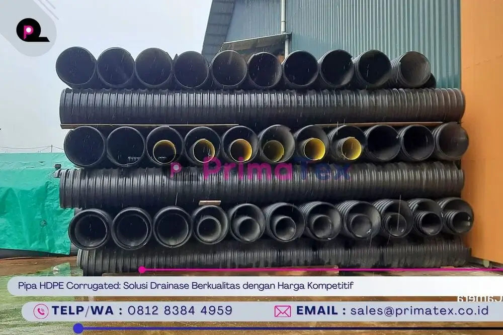 Pipa HDPE Corrugated_ Solusi Drainase Berkualitas dengan Harga Kompetitif
