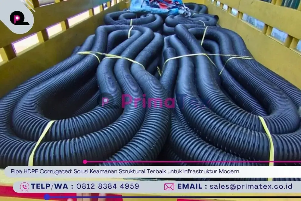 Pipa HDPE Corrugated_ Solusi Keamanan Struktural Terbaik untuk Infrastruktur Modern
