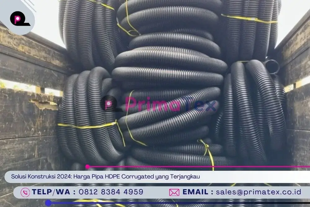 Solusi Konstruksi 2024_ Harga Pipa HDPE Corrugated yang Terjangkau