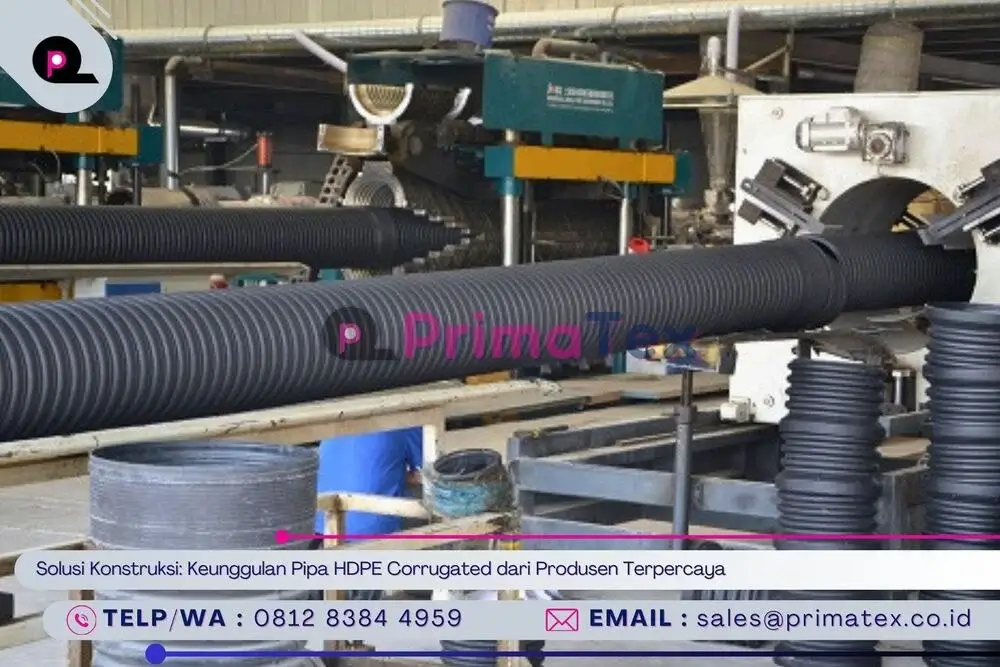 Solusi Konstruksi_ Keunggulan Pipa HDPE Corrugated dari Produsen Terpercaya