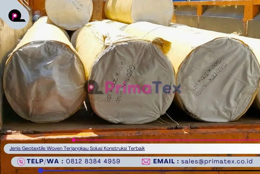 Jenis Geotextile Woven Terjangkau Solusi Konstruksi Terbaik