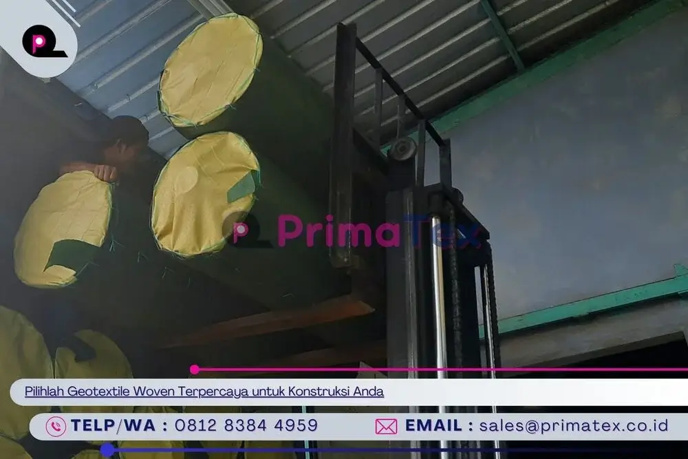 Pilihlah Geotextile Woven Terpercaya untuk Konstruksi Anda