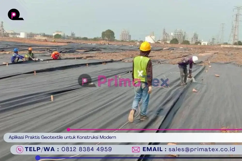 Aplikasi Praktis Geotextile untuk Konstruksi Modern
