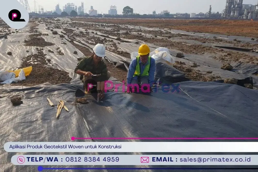 Aplikasi Produk Geotekstil Woven untuk Konstruksi